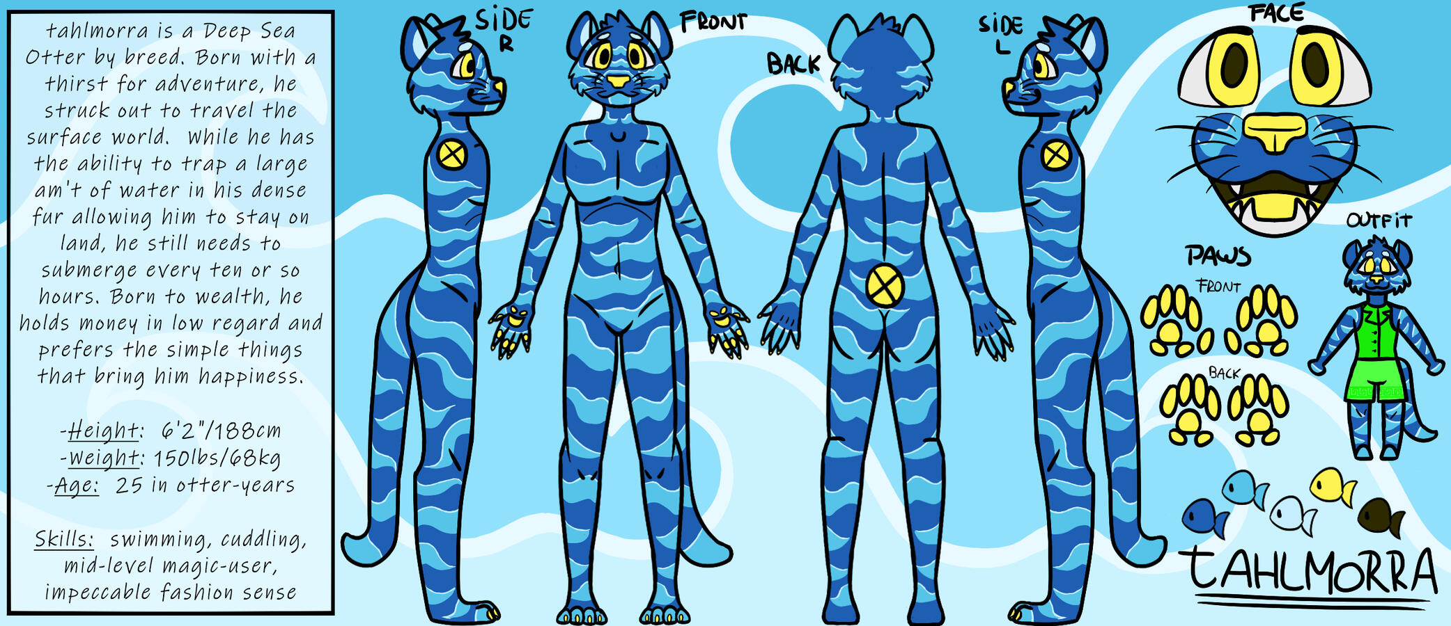 tahlmorra ref sheet commission